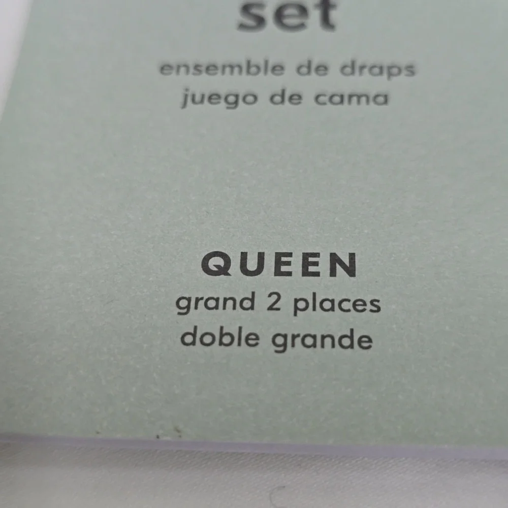 Luxury White Sheet Set 400-Thread-Count Sateen Wide Hem,King & Queen, $189.00US